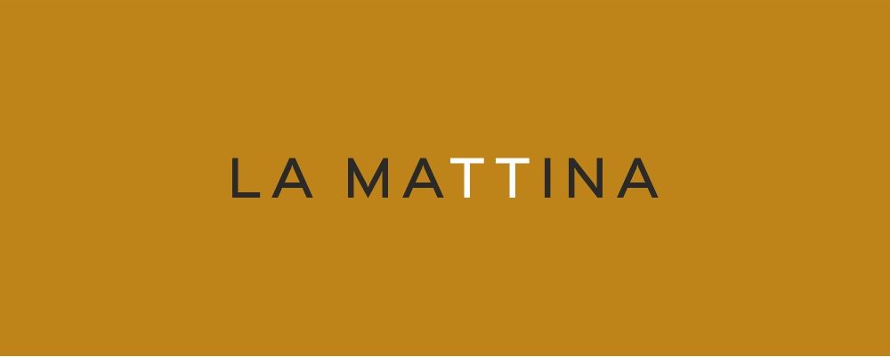 Proyecto de diseño gráfico para la tienda La Mattina.